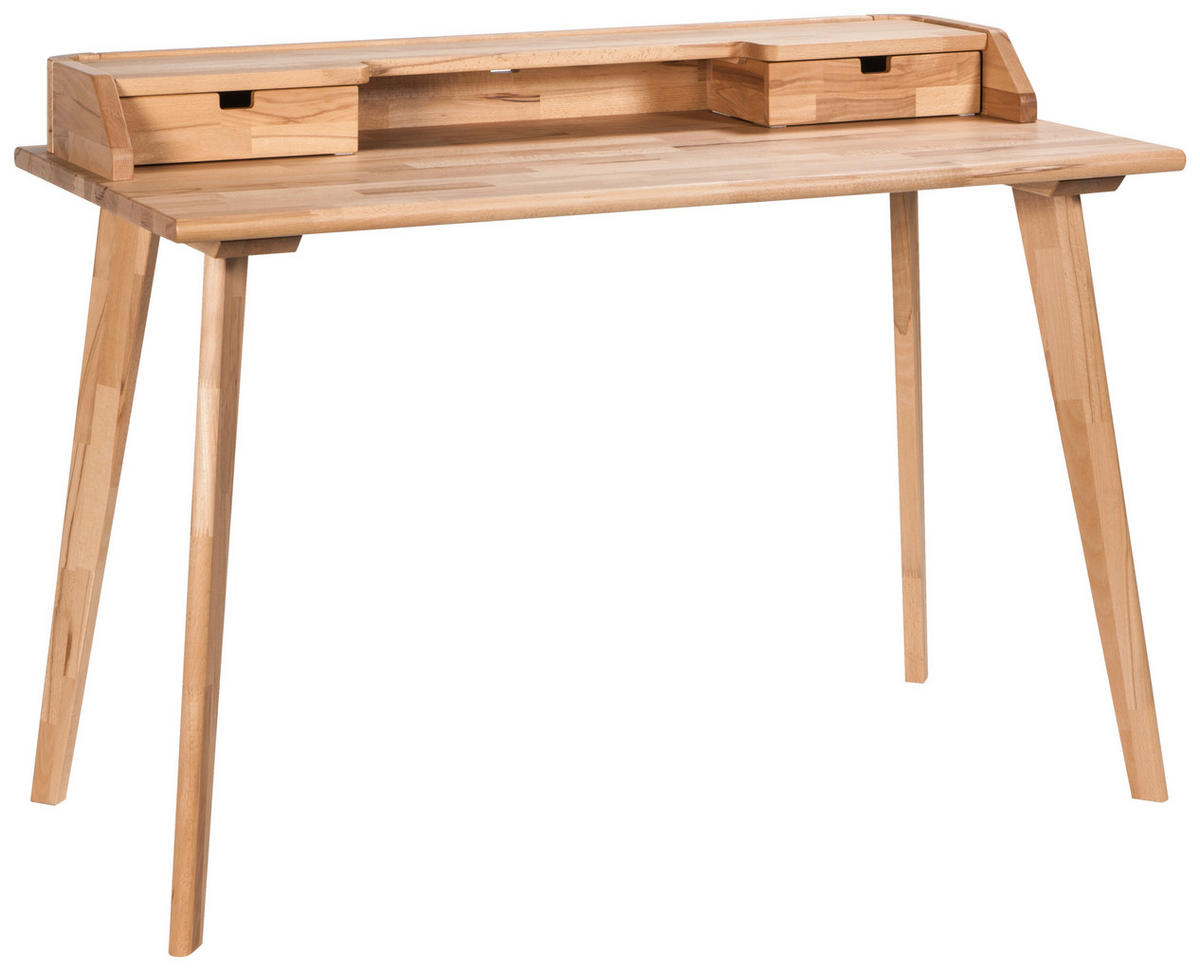 SCHREIBTISCH 120/60/85 cm Buchefarben  - Buchefarben, Design, Holz (120/60/85cm) - Hasena