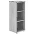 AKTENREGAL Sonoma Eiche - Schwarz/Sonoma Eiche, Design, Holzwerkstoff/Kunststoff (43,9/110,5/40cm) - Voleo AKTENREGAL Sonoma Eiche - Schwarz/Sonoma Eiche, Design, Holzwerkstoff/Kunststoff (43,9/110,5/40cm) - Voleo