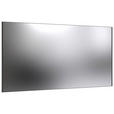 SPIEGEL 58/106/2 cm    in rechteckig  - Graphitfarben, Design, Glas/Holzwerkstoff (58/106/2cm) - Carryhome