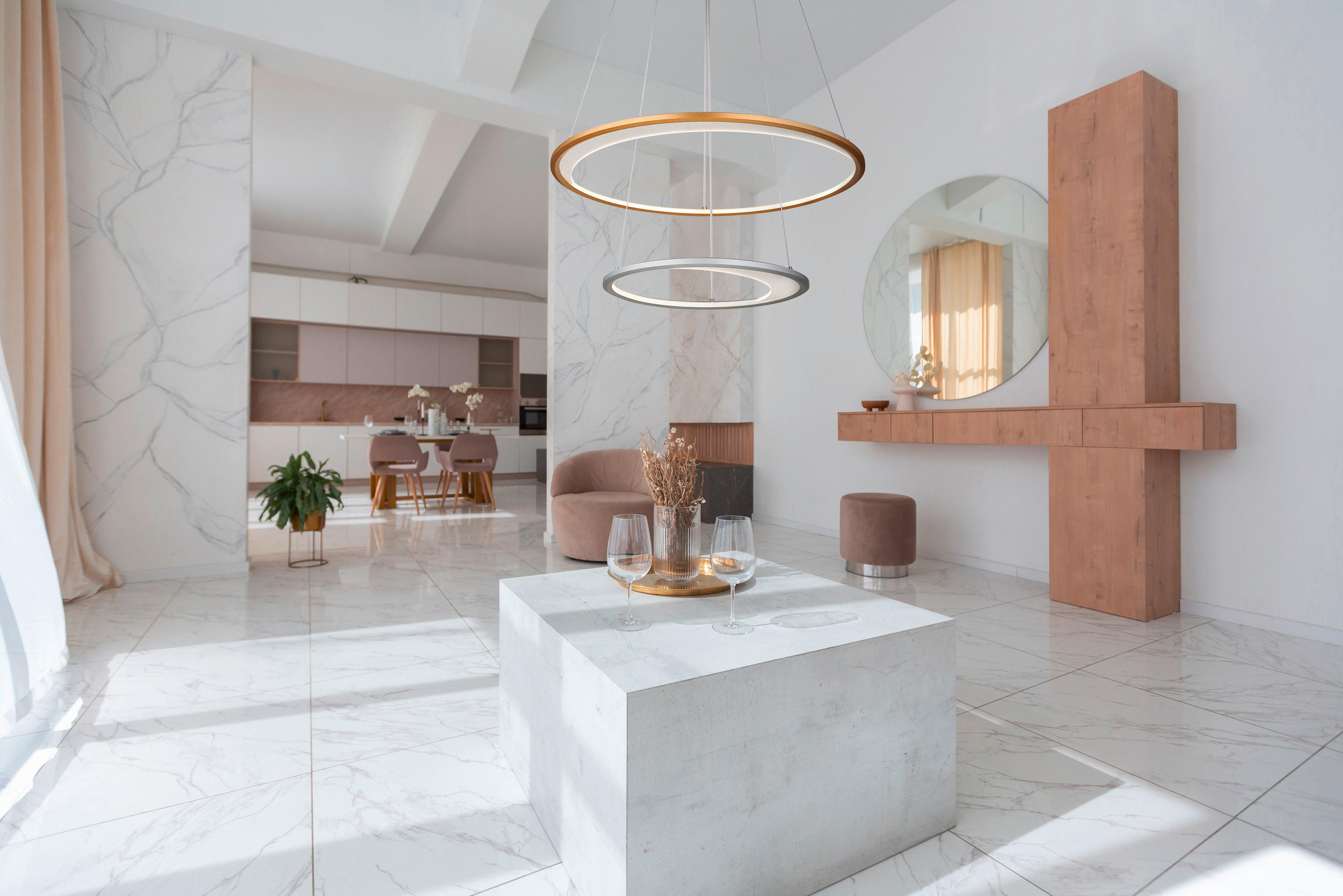 LED-HÄNGELEUCHTE  - Design (61,7/120cm) - Globo