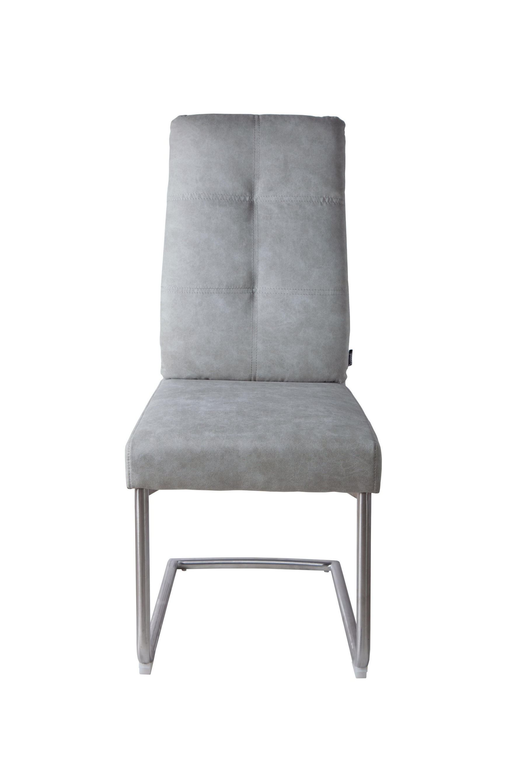 STOLICA NA SANKAMA  svetlosiva       - boja nerđajućeg čelika/svetlosiva, Konvencionalno, metal/tekstil (45/61/99cm) - Livetastic