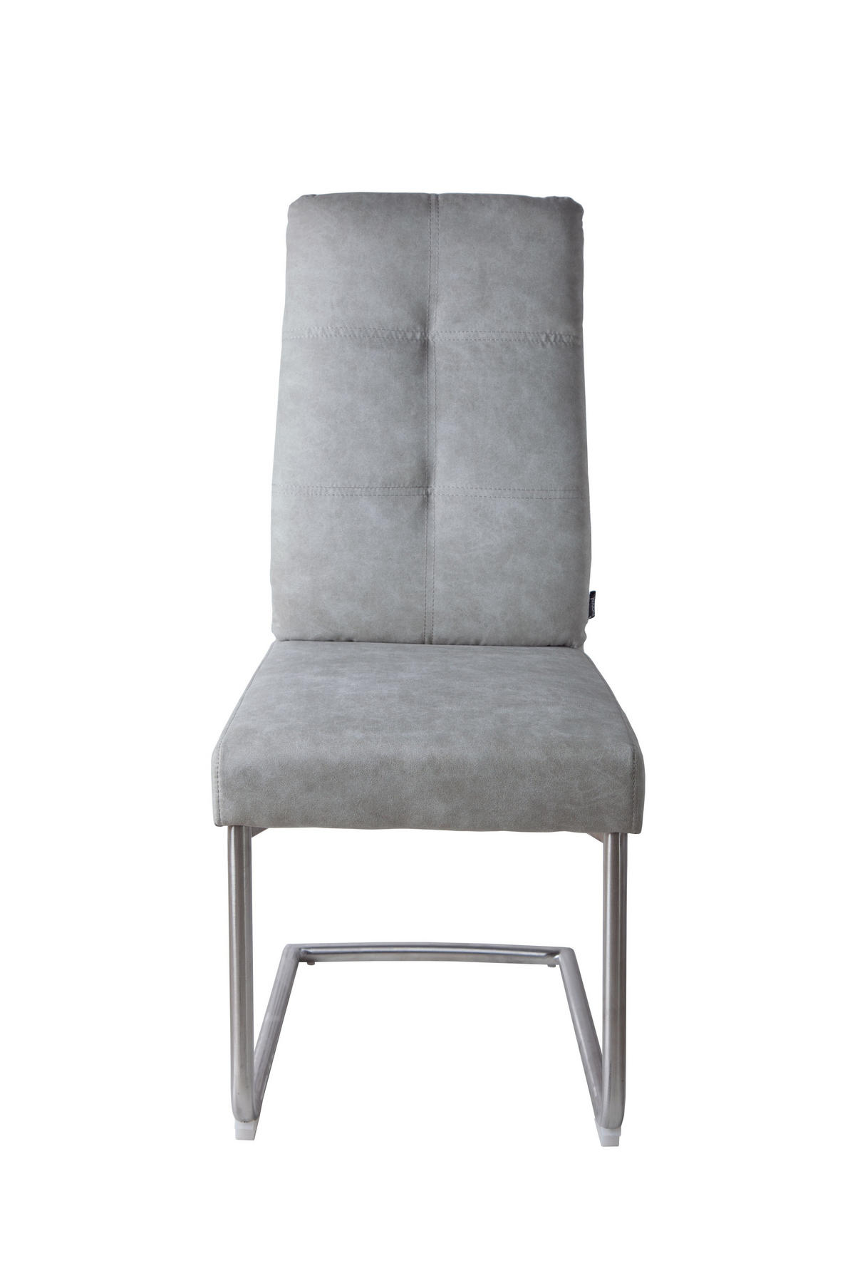 STOLICA NA SANKAMA  svetlosiva       - boja nerđajućeg čelika/svetlosiva, Konvencionalno, metal/tekstil (45/61/99cm) - Livetastic