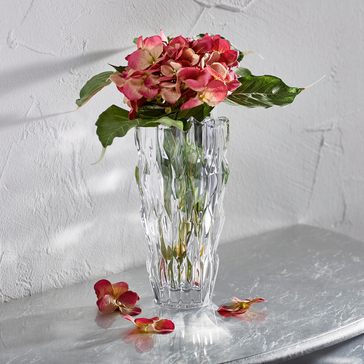 VASE  - Klar, Basics, Glas (26cm) - Nachtmann