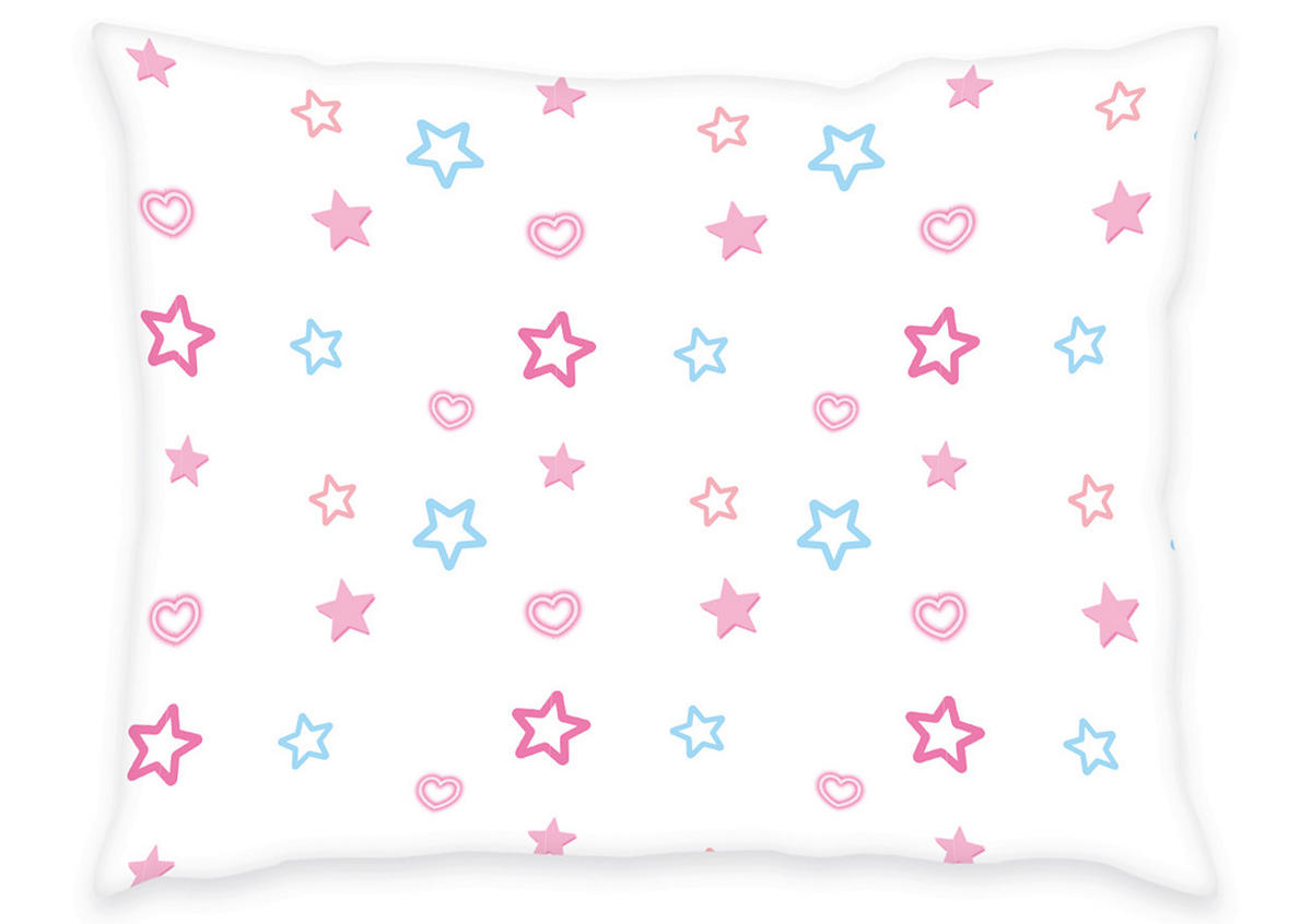 BETTWÄSCHE 140/200 cm  - Pink, Basics, Textil (140/200cm) - Herding