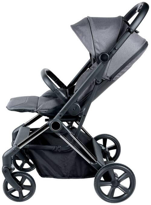 Thumbnail - Jimmylee Buggy Twirl, Grau, Textil, 55x105x75 cm, DIN EN ISO 9001, Feststellbremse, Fußstütze abklappbar, Federung, kuge...