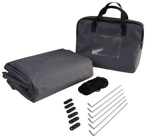 Schutzplane Mit Schlaufen 3x4m M Premium Ripstop Anthrazit