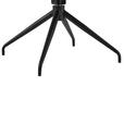 STUHL - Taupe/Schwarz, Design, Textil/Metall (51,5/89,5/65cm) - Novel