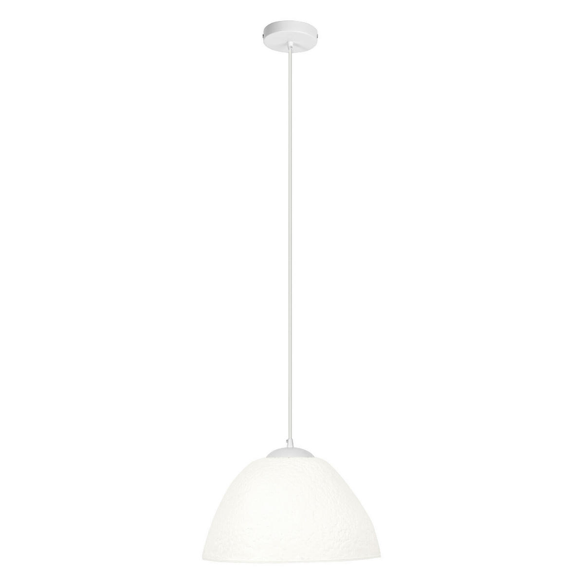 HÄNGELEUCHTE 37.5/169 cm  - Weiß, Design, Papier/Metall (37.5/169cm) - Osram