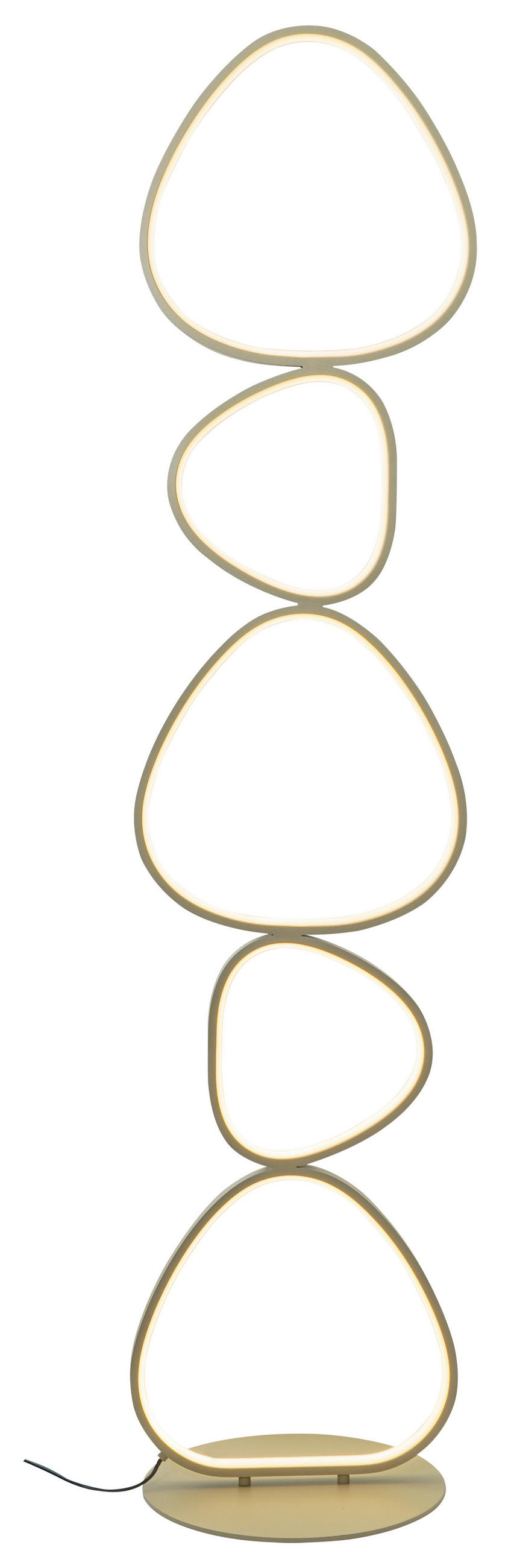 LED-GOLVLAMPA Acrux    - sandfärgad, Design, metall/plast (32,5l) - Novel