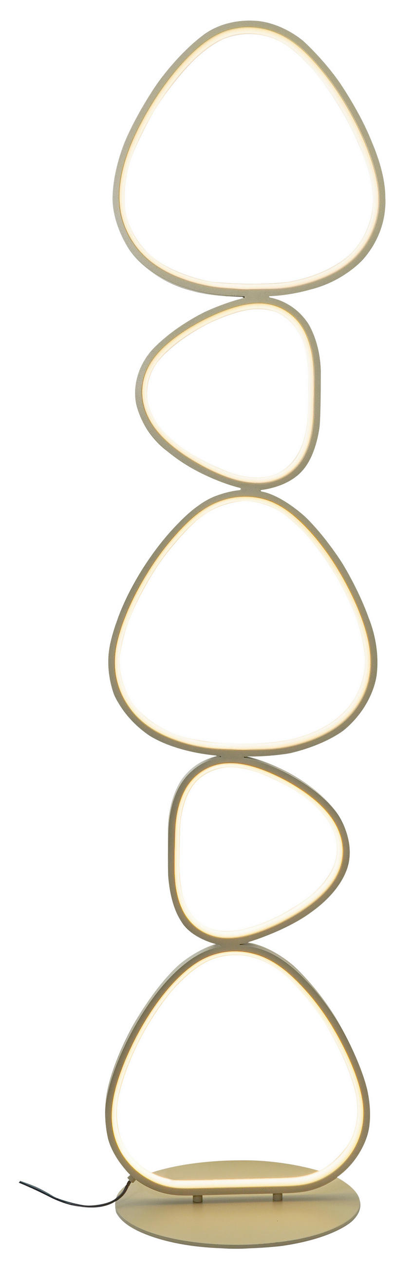 LED-GOLVLAMPA Acrux    - sandfärgad, Design, metall/plast (32,5l) - Novel