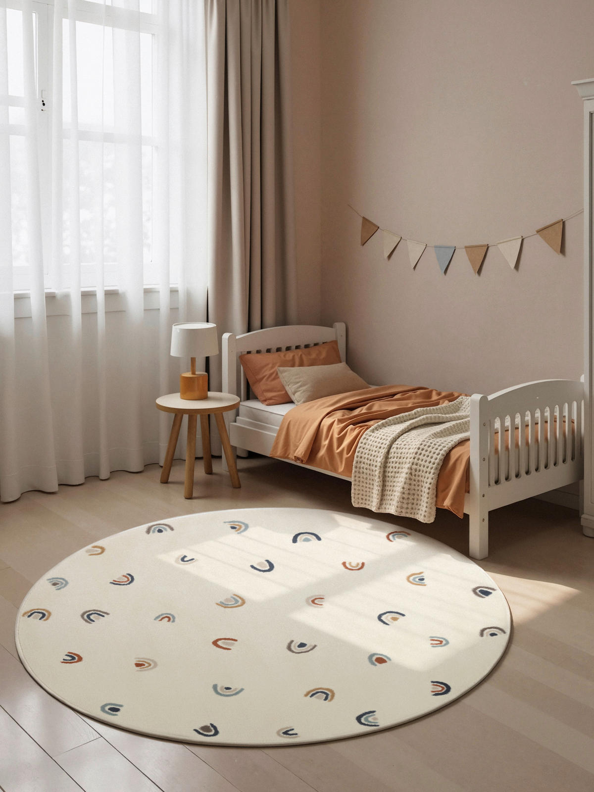 KINDERTEPPICH 160 cm Adventures Regenbogen  - Multicolor/Creme, Design, Kunststoff/Textil (160cm) - Hanse Home