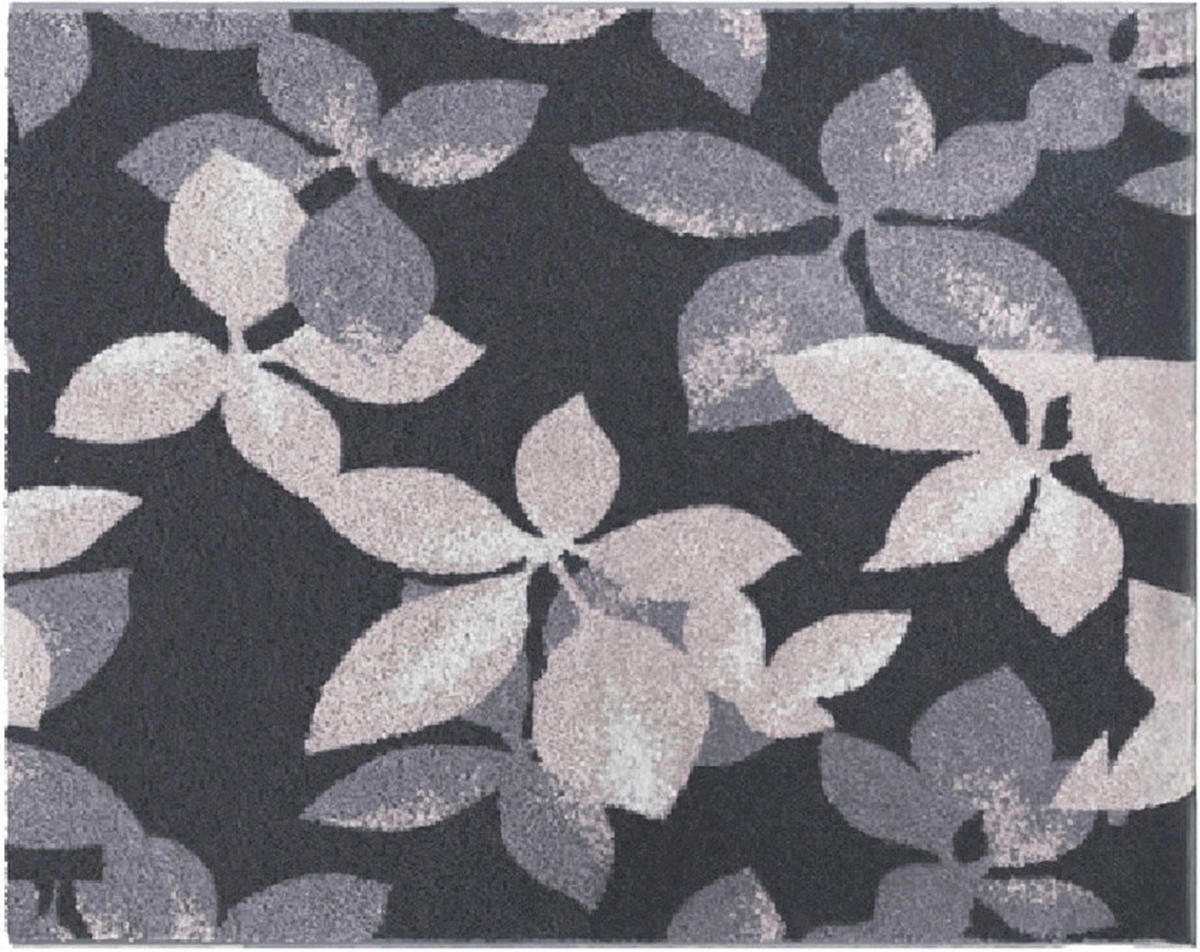 PREDLOŽKA PRED BIDET, antracitová - antracitová, Design, textil/plast (50/60cm) - Esposa