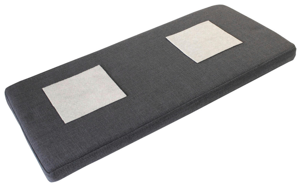SITZKISSEN   95/6/35 cm  - Anthrazit, KONVENTIONELL, Textil (95/6/35cm)