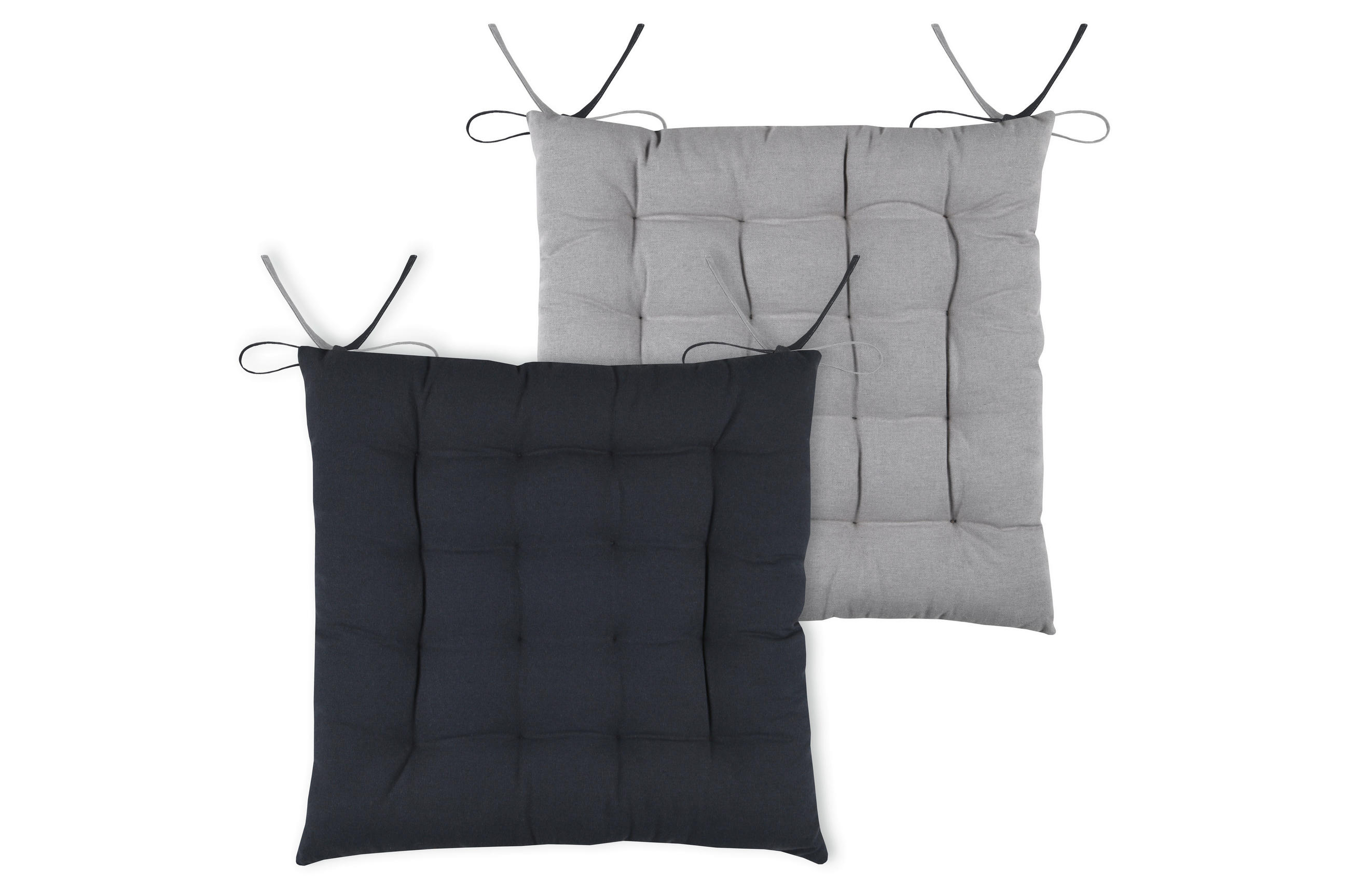 BLAZINA ZA STOL  MARIS   40/40 cm           - antracit, Konvencionalno, tekstil (40/40cm)