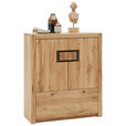 KOMMODE , 102,3/117,6/41 cm, 1 Schublade(n)  - Eichefarben/Dunkelgrau, Natur, Holz (102,3/117,6/41cm) - Valnatura