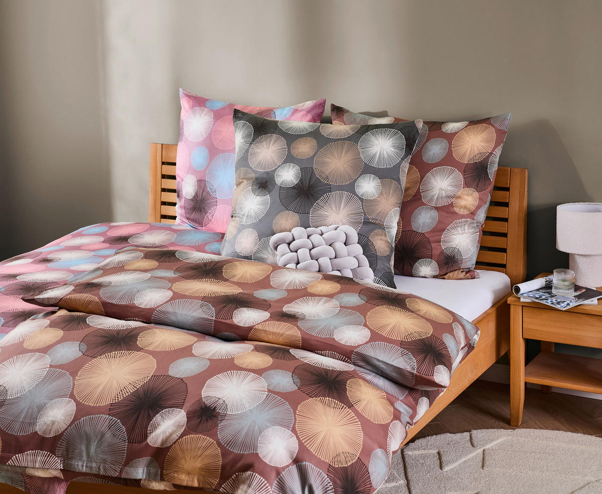 BETTWÄSCHE Satin 135/200 cm  - Braun, Textil (135/200cm) - Esposa