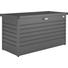 KISSENBOX - Dunkelgrau, Basics, Metall (134/71/62cm)