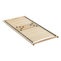 LATTENROST 90/200 cm Mittelzone verstellbar, Birke  - Naturfarben, KONVENTIONELL, Holz (90/200cm) - Sleeptex