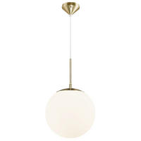 PENDELLEUCHTE 25/40 cm   - Weiß, Design, Glas (25/40cm) - Nordlux