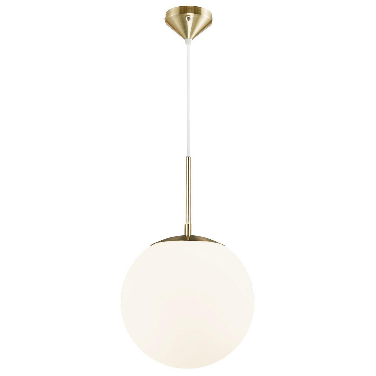 PENDELLEUCHTE 25/40 cm   - Weiß, Design, Glas (25/40cm) - Nordlux