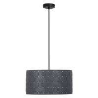 PENDELLEUCHTE 38/121 cm   - Dunkelgrau, KONVENTIONELL, Naturmaterialien/Metall (38/121cm) - Ledvance