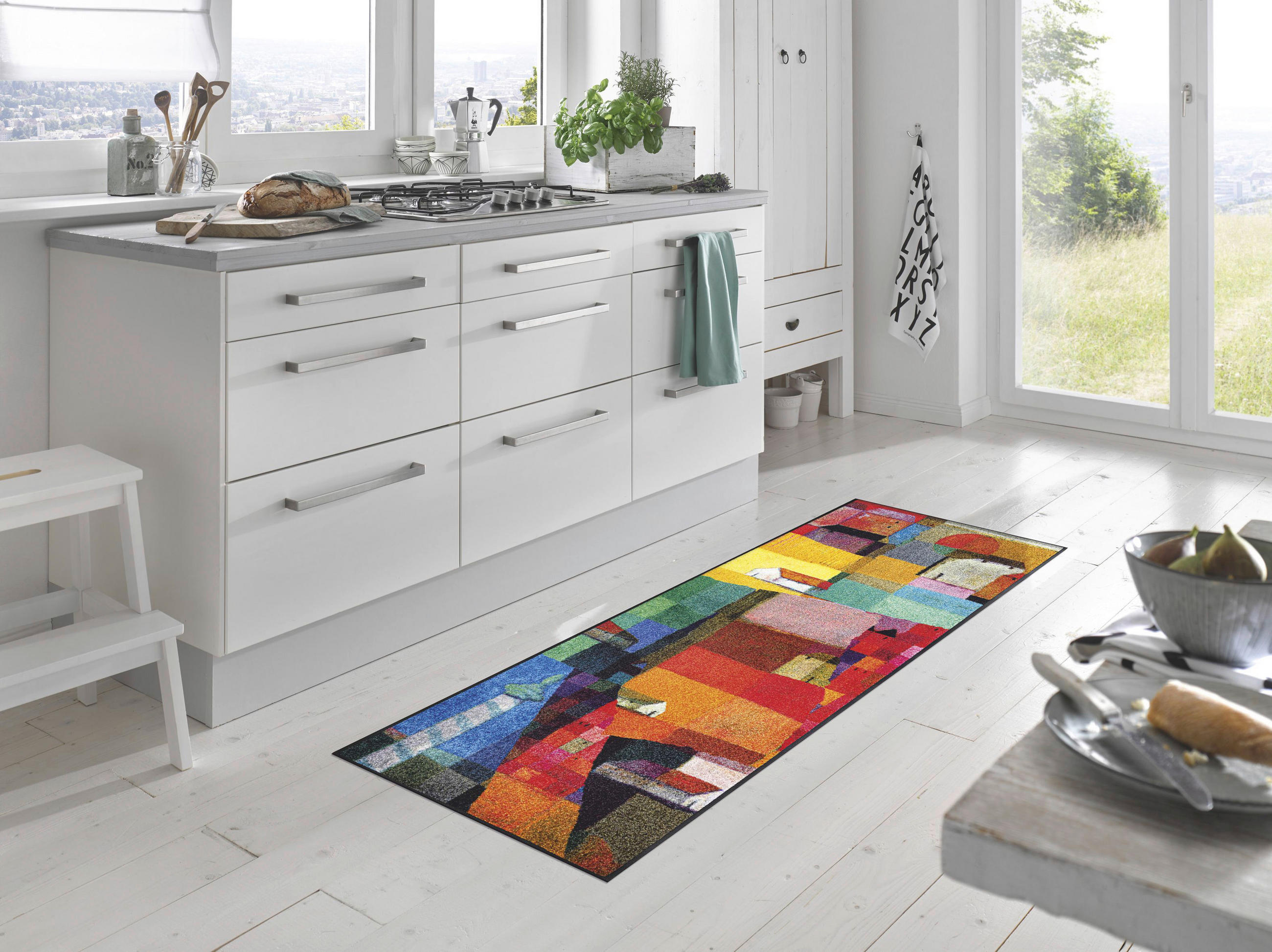 BEHÚŇ DO KUCHYNE, 60/180 cm, viacfarebná - viacfarebná, Konventionell, textil/plast (60/180cm) - Esposa