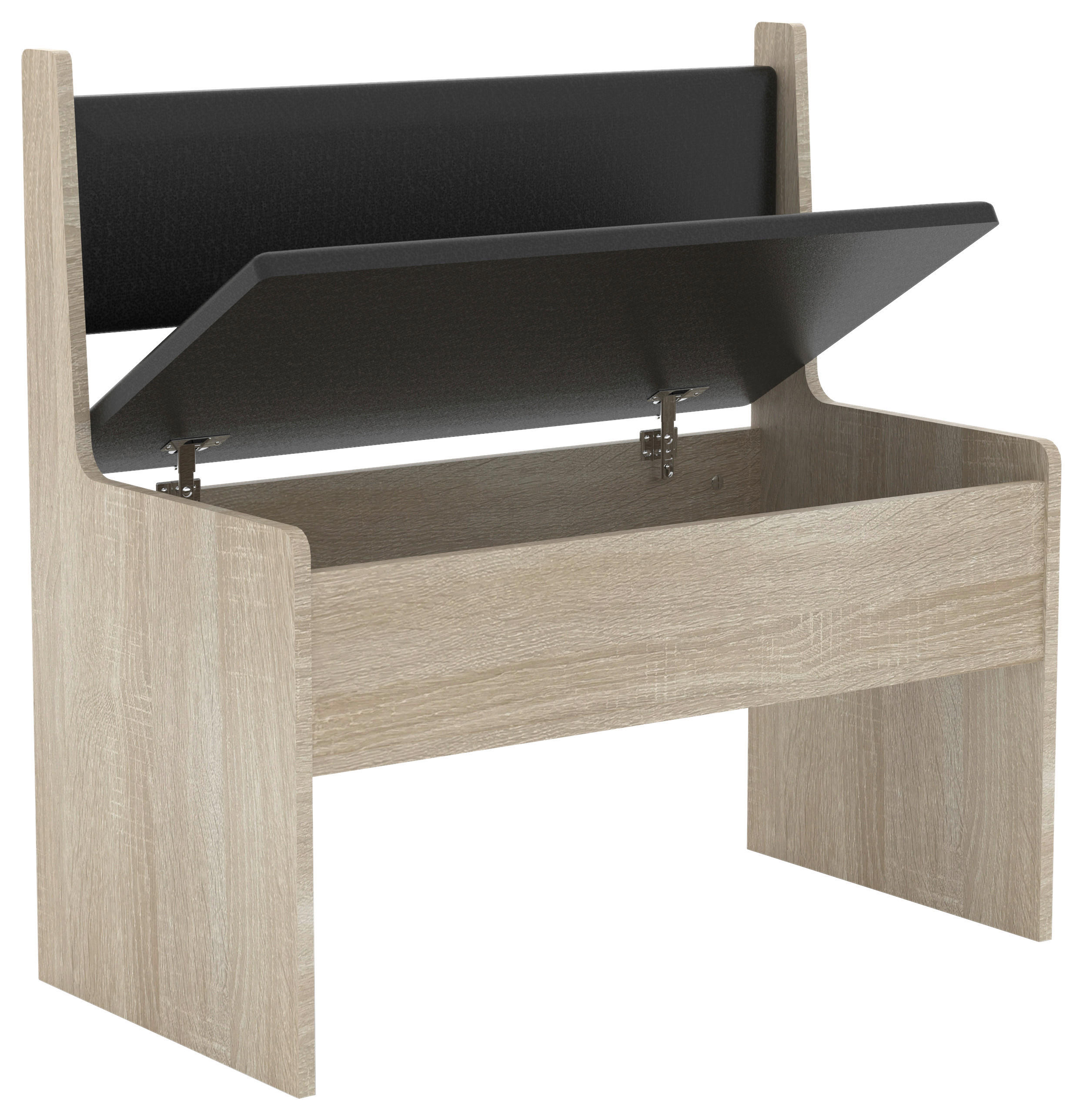SITZBANK 80/80/42 cm Sonoma Eiche  - Sonoma Eiche, MODERN (80/80/42cm) - MID.YOU