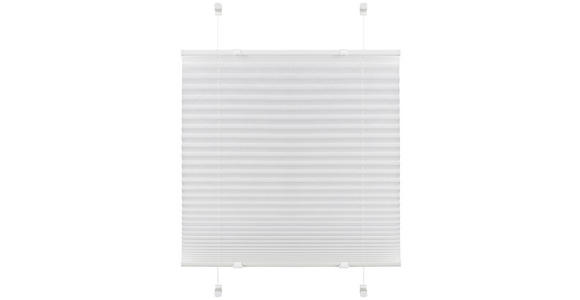 PLISSEE 70/130 cm - Weiß, Basics, Textil (70/130cm) - Boxxx