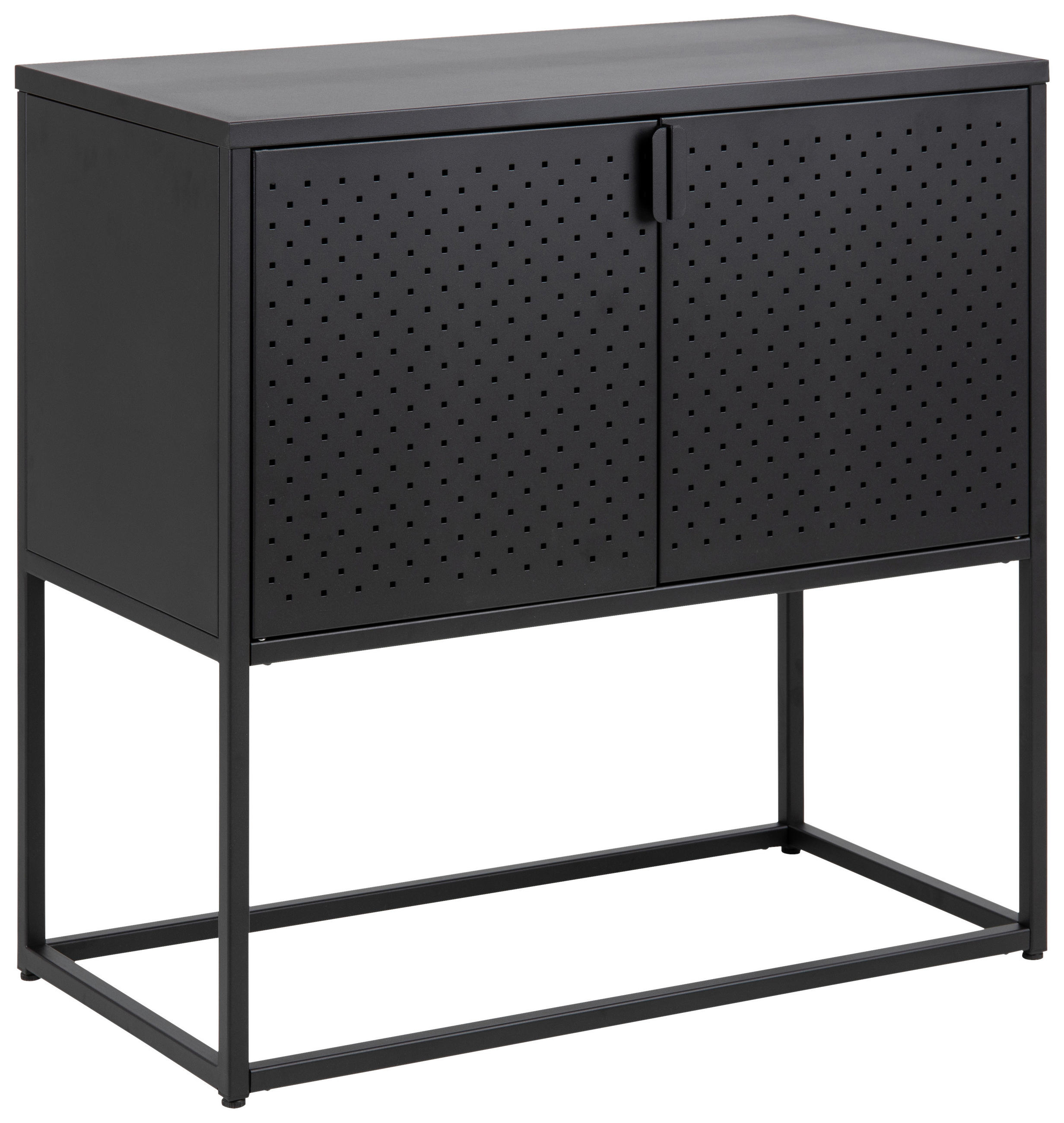 SIDEBOARD 82/80/40 cm Schwarz  - Schwarz, Trend, Metall (82/80/40cm) - MID.YOU