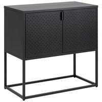 SIDEBOARD 82/80/40 cm Schwarz  - Schwarz, Trend, Metall (82/80/40cm) - MID.YOU