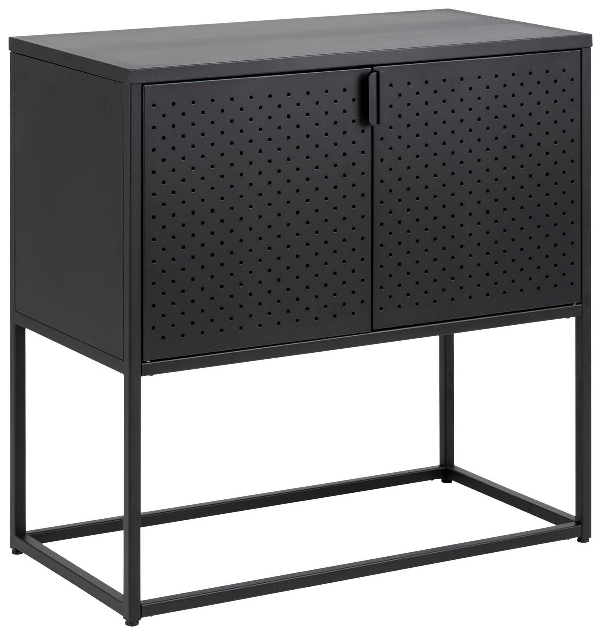 SIDEBOARD 82/80/40 cm Schwarz  - Schwarz, Trend, Metall (82/80/40cm) - MID.YOU