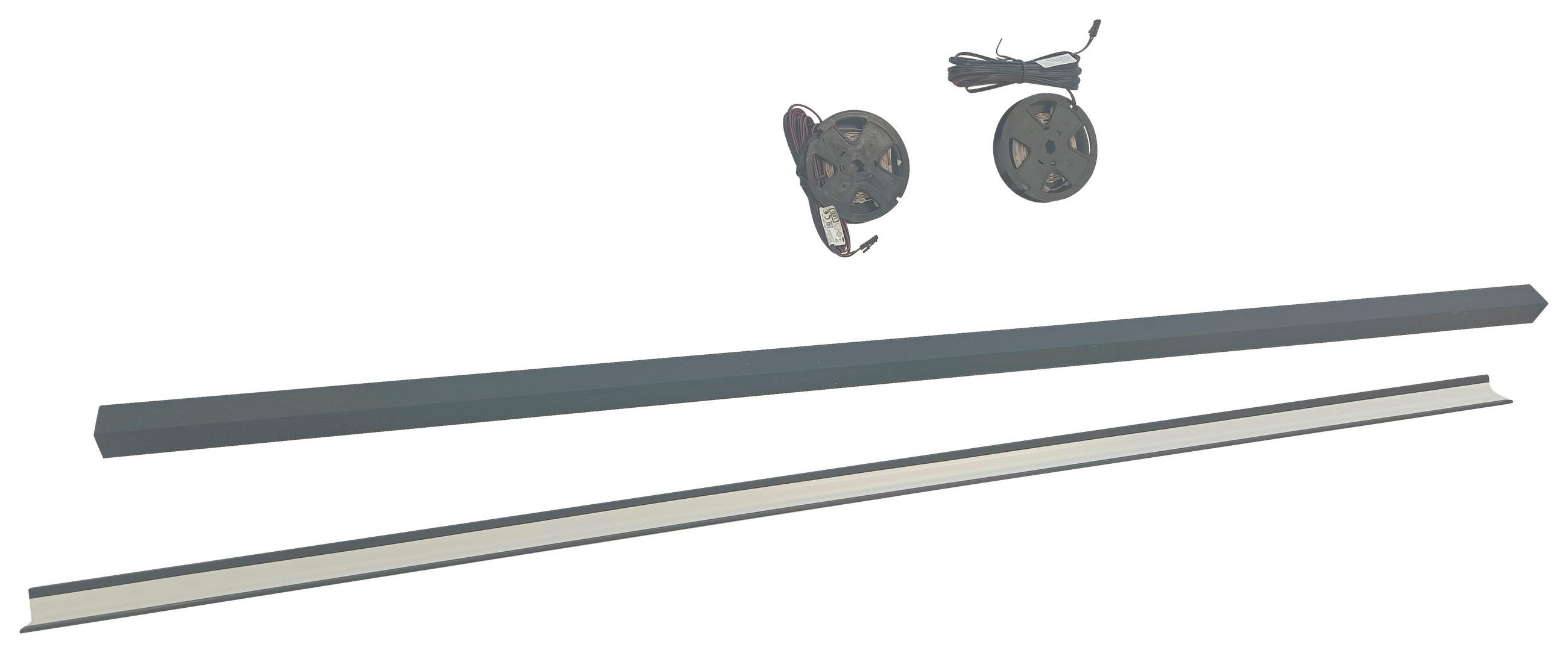 LED-STRIP 117,6 cm   - Schwarz, Design, Kunststoff (117,6cm) - SetOne by Musterring