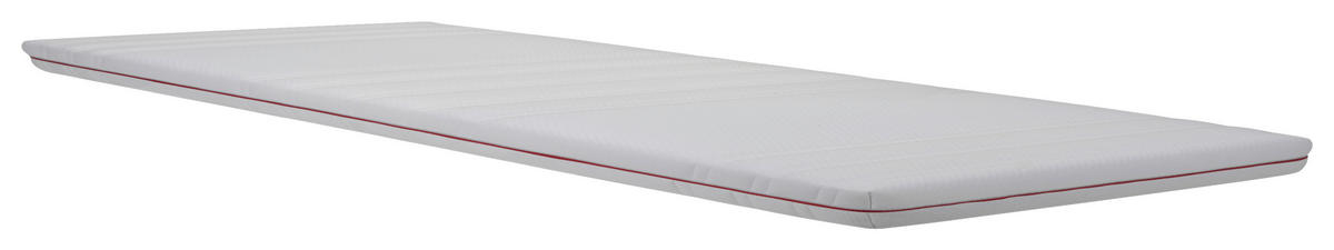 TOPPER 160/200 cm Höhe ca. 9 cm  - Weiß, Basics, Textil (160/200cm) - Beco