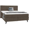 BOXSPRINGBETT 180/200 cm  in Braun  - Schwarz/Braun, Konventionell, Holz/Textil (180/200cm) - Voleo