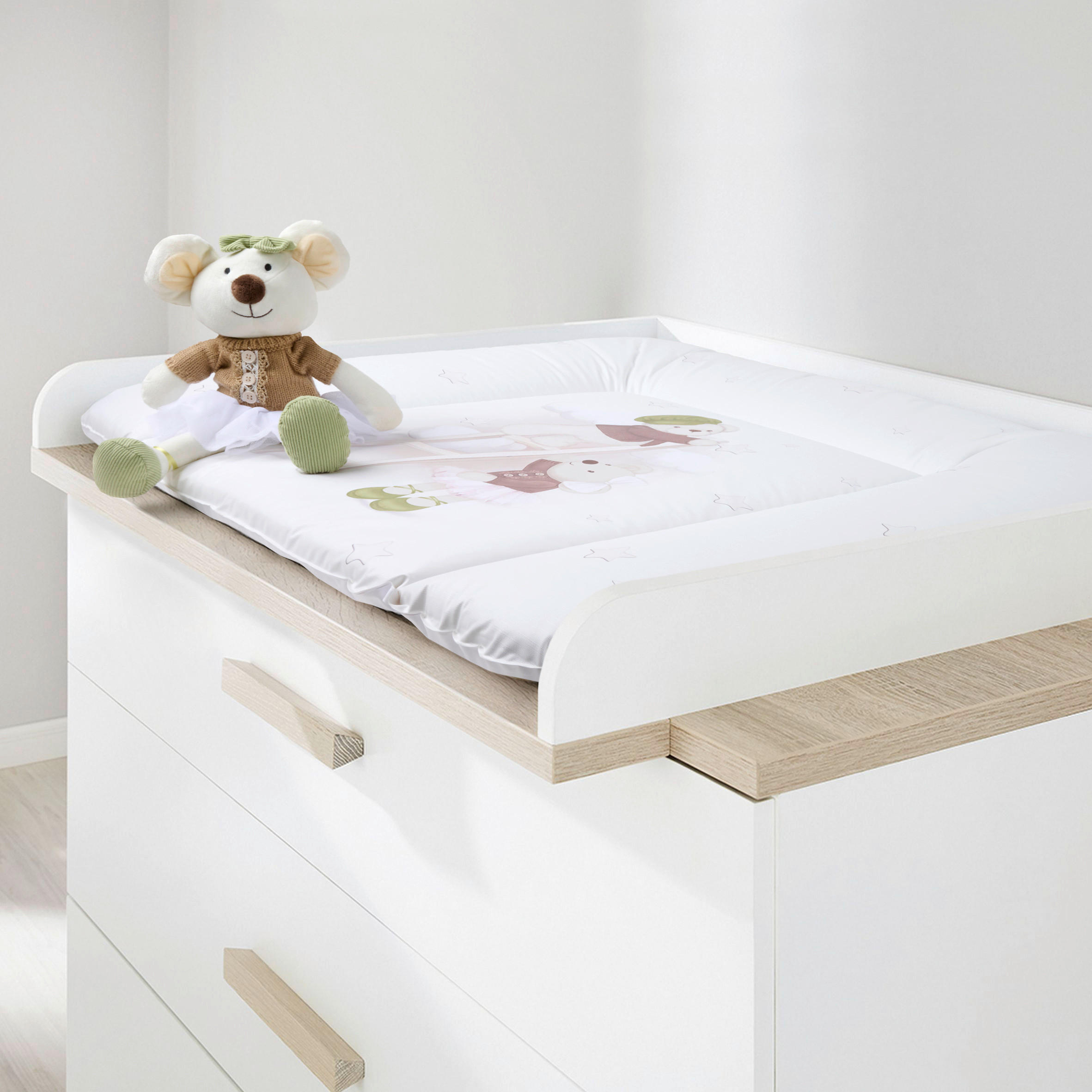 PŘEBALOVACÍ PODLOŽKA, 85/72 cm - Basics, textil (85/72cm) - Patinio