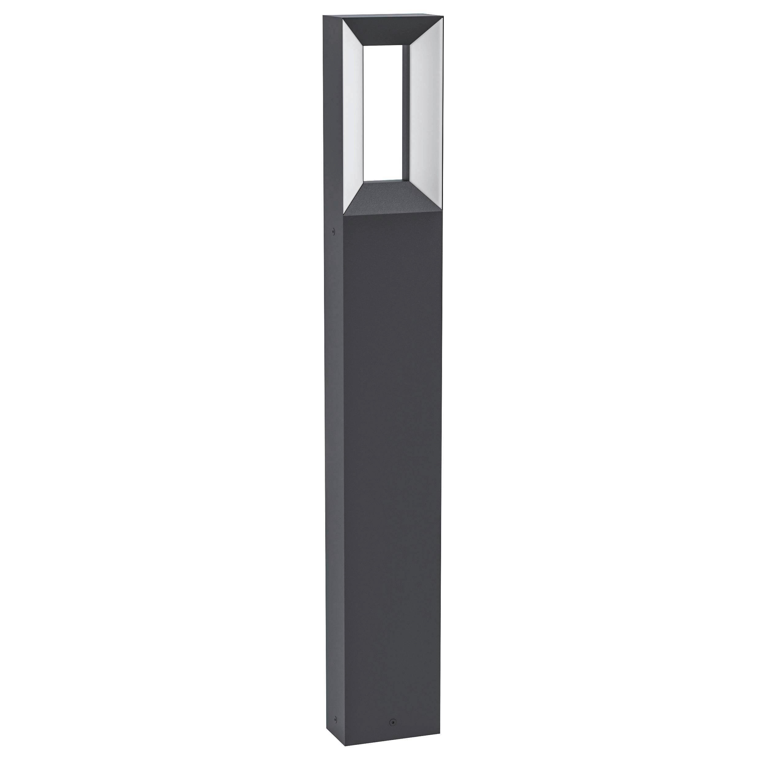 WEGELEUCHTE - Weiss/Schwarz, Design, Kunststoff/Metall (11/6/77cm) - Eglo