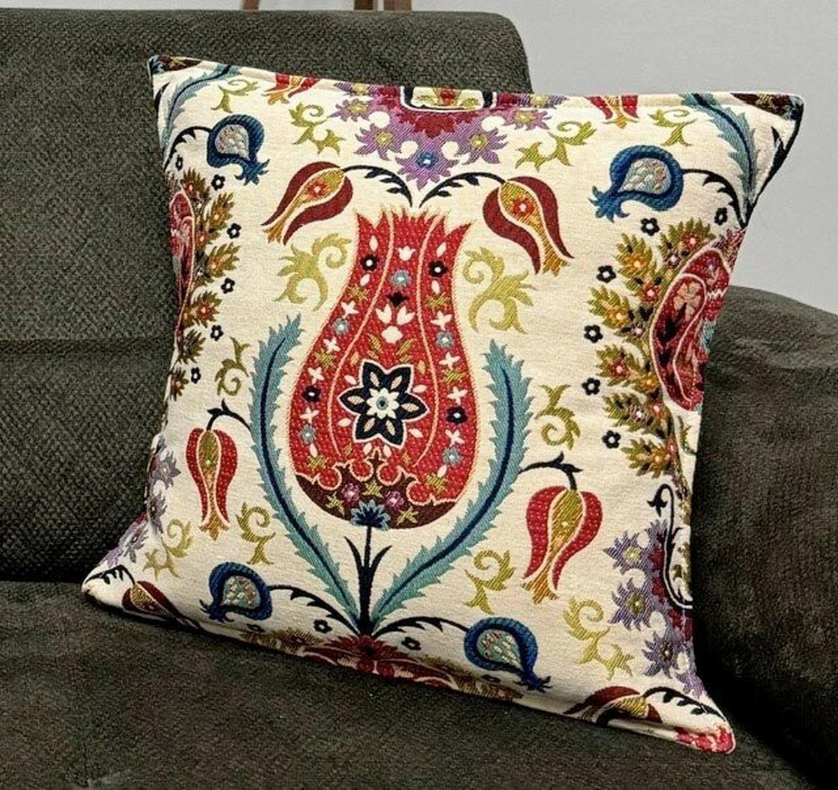 KANAPÉPÁRNA 45/45 cm  - többszínű, Basics, textil (45/45cm)