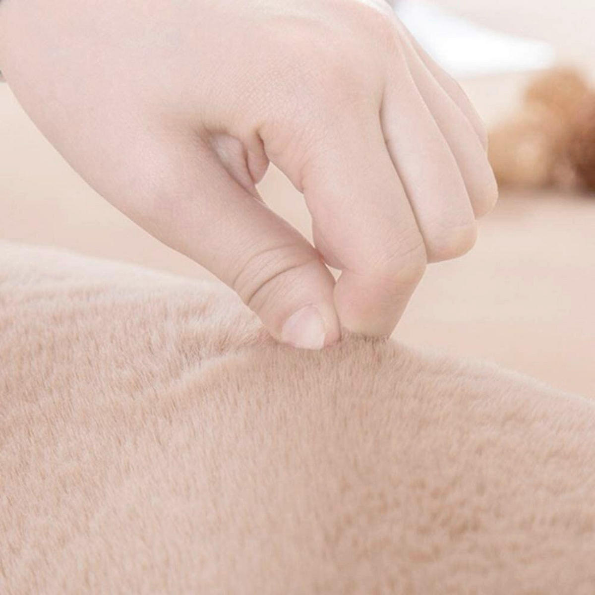 FELLTEPPICH 160/230 cm Olympos Braun  - Braun, KONVENTIONELL, Kunststoff/Textil (160/230cm) - Novel