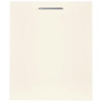 GESCHIRRSPÜLERFRONT 60/72/1,9 cm  in Magnolie  - Edelstahlfarben/Magnolie, MODERN, Holzwerkstoff/Metall (60/72/1,9cm) - Nobilia