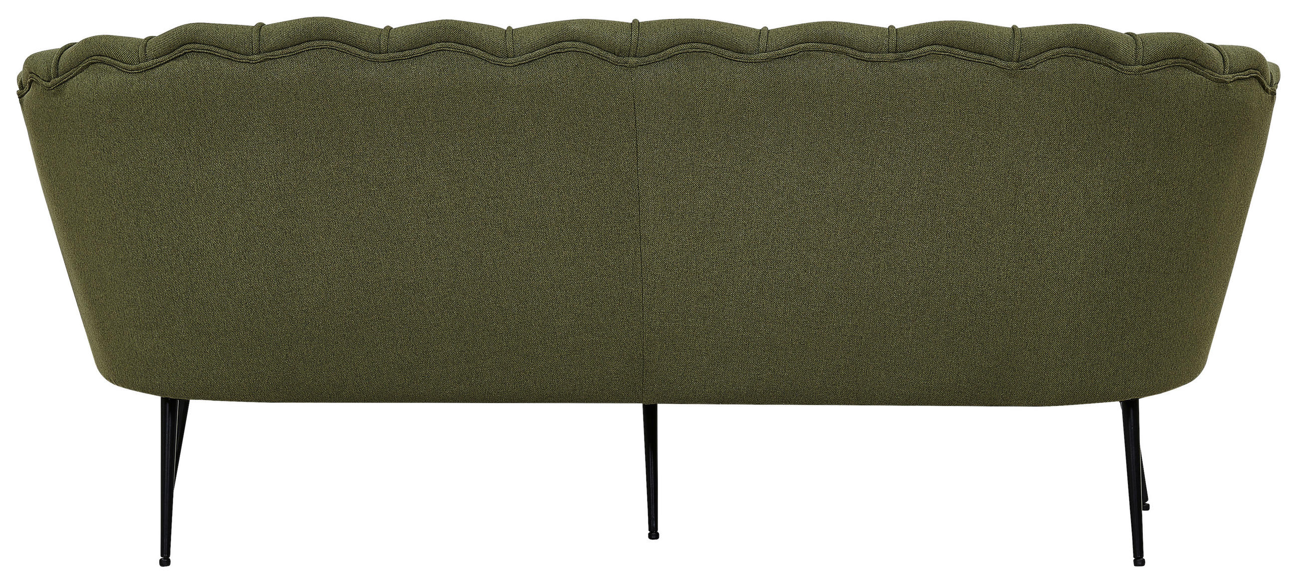 Thumbnail - Livetastic 2-Sitzer-Sofa, Schwarz, Olivgrün, Metall, Textil, 180x78.5x78 cm, Wohnzimmer, Sofas & Couches, Sofas, 2-Sitze...