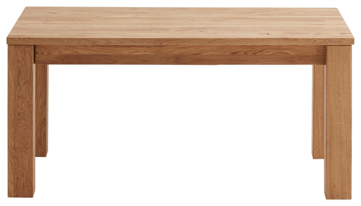 STOL NA IZVLAČENJE  boje hrasta  drvo      - boje hrasta/boje oplemenjenog čelika, Konvencionalno, drvo (160-230/76/90cm)