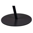 BEISTELLTISCH 50/50/49 cm Wildeiche massiv Anthrazit, Wildeiche  - Wildeiche/Anthrazit, Design, Holz/Metall (50/50/49cm) - Xora