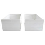 SCHUBLADENSET 58/37,5/90 cm 2-teilig Little Lodge Weiß  - Weiß, Basics, Holzwerkstoff (58/37,5/90cm) - Xora