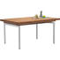 ESSTISCH in Holz, Metall 160(210)/95/77 cm - Nussbaumfarben, Design, Holz/Metall (160(210)/95/77cm) - Joop! ESSTISCH in Holz, Metall 160(210)/95/77 cm - Nussbaumfarben, Design, Holz/Metall (160(210)/95/77cm) - Joop!
