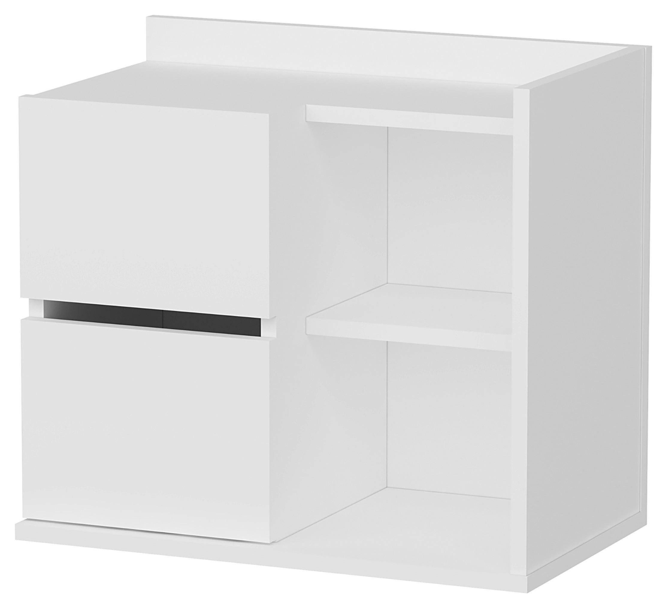 MID.YOU NOČNÝ STOLÍK, biela, 60/53,2/35 cm