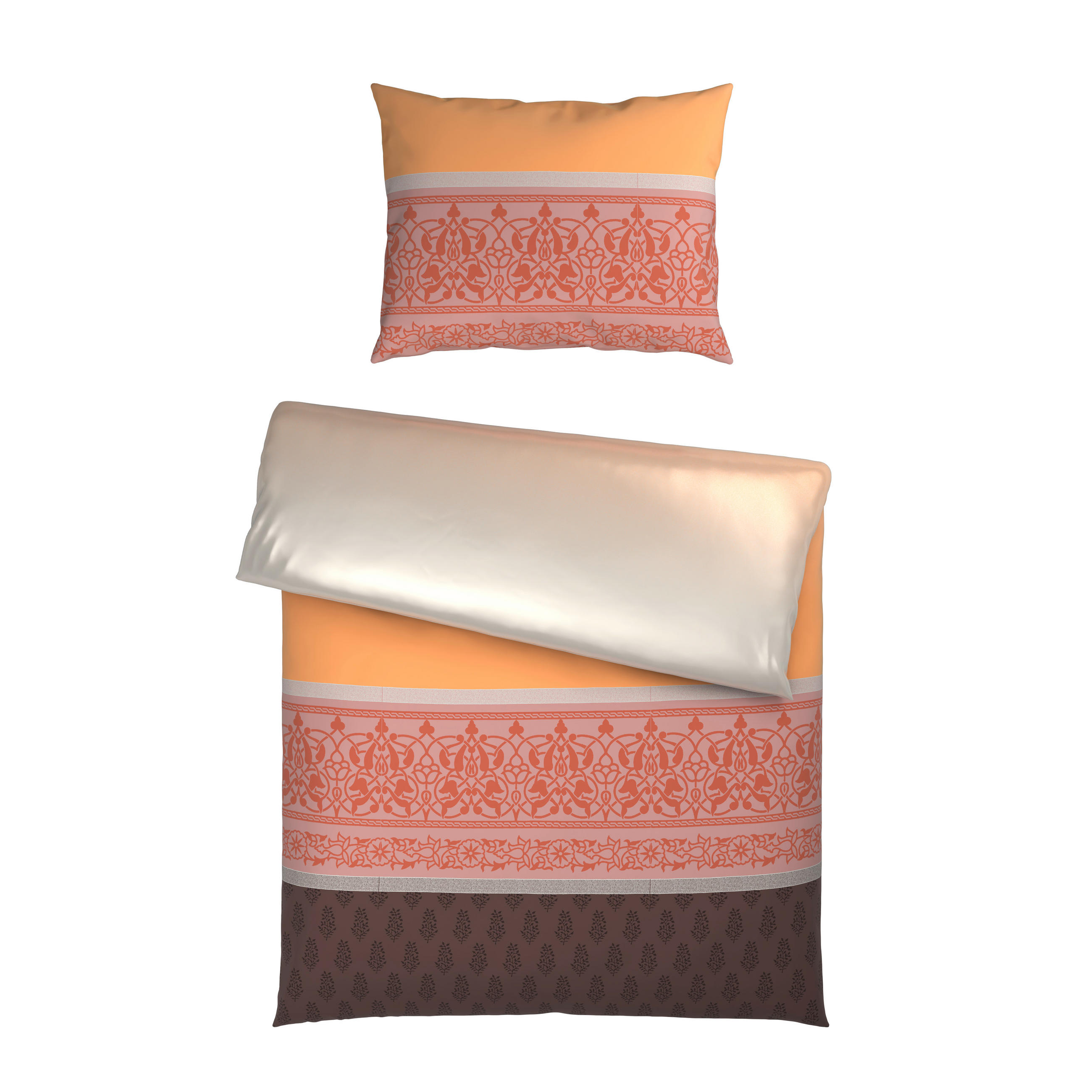 Bio:Vio POSTEĽNÁ BIELIZEŇ, satén, červená, 140/200 cm