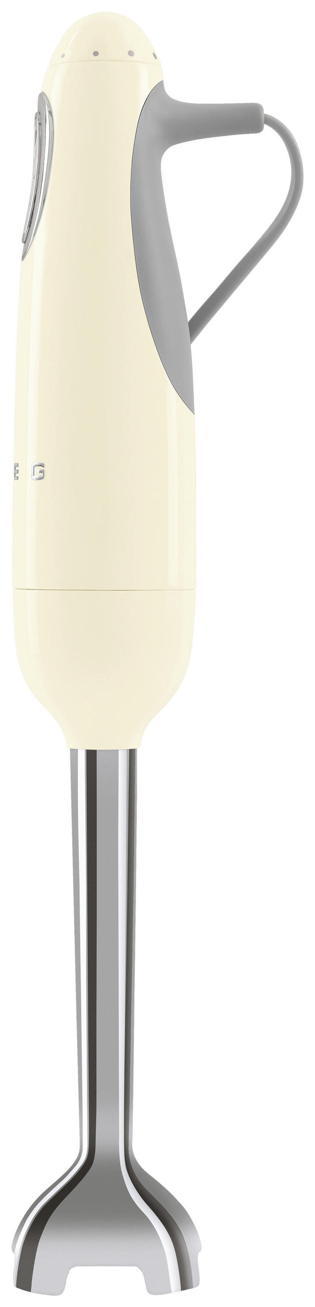 STABMIXER 50'S STYLE  - Edelstahlfarben/Creme, Basics, Kunststoff/Metall (6,5/41,4/6,5cm) - SMEG