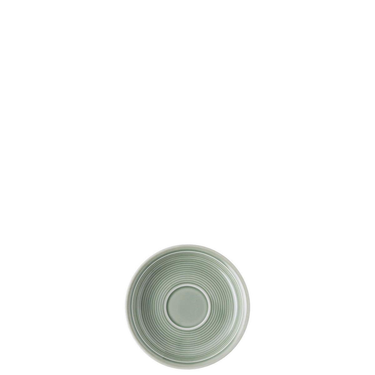ESPRESSO-UNTERTASSE MOSS GREEN  - Dunkelgrün, Basics, Keramik (11,3/1,8cm) - Thomas