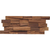 WANDVERKLEIDUNG - Braun, Basics, Holz (50/20/1.8cm)