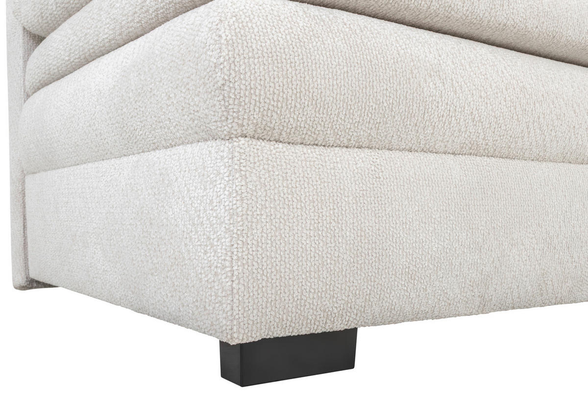 SCHLAFSOFA  mit Liegefunktion, Schlafen auf Sitzhöhe, Rücken echt Struktur Beige  - Beige/Schwarz, KONVENTIONELL, Kunststoff/Textil (195/93/83cm) - Carryhome
